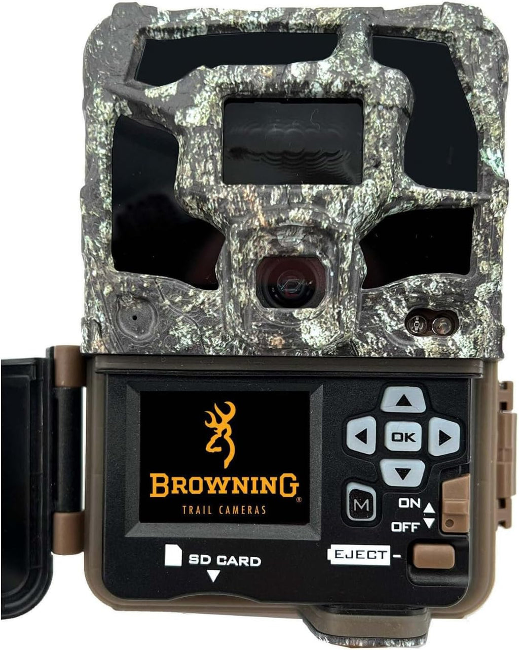 Browning Trail Cameras Dark Ops Pro X 1080 1.5-Inch Color Viewing Screen Wildlife Motion-Activated Camera with Dual Camera Lens Technology and 90-Feet Adjustable Flash