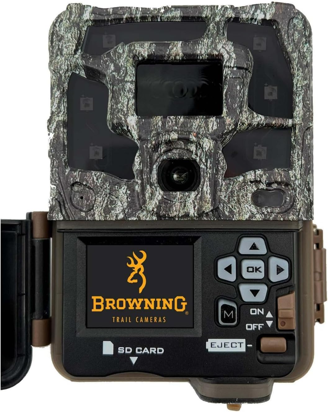 Browning Trail Cameras Strike Force Pro X 1080 Full HD, Night Vision Wildlife Motion-Activated Camera with Radiant 6 Flash Technology and Illuma-Smart Technology (Camo)