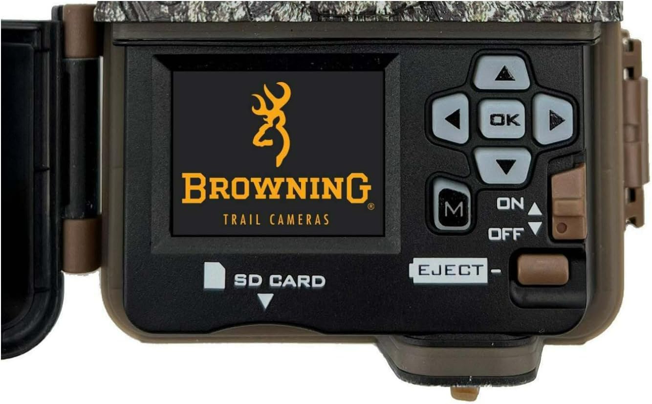 Browning Trail Cameras Strike Force Pro X 1080 Full HD, Night Vision Wildlife Motion-Activated Camera with Radiant 6 Flash Technology and Illuma-Smart Technology (Camo)