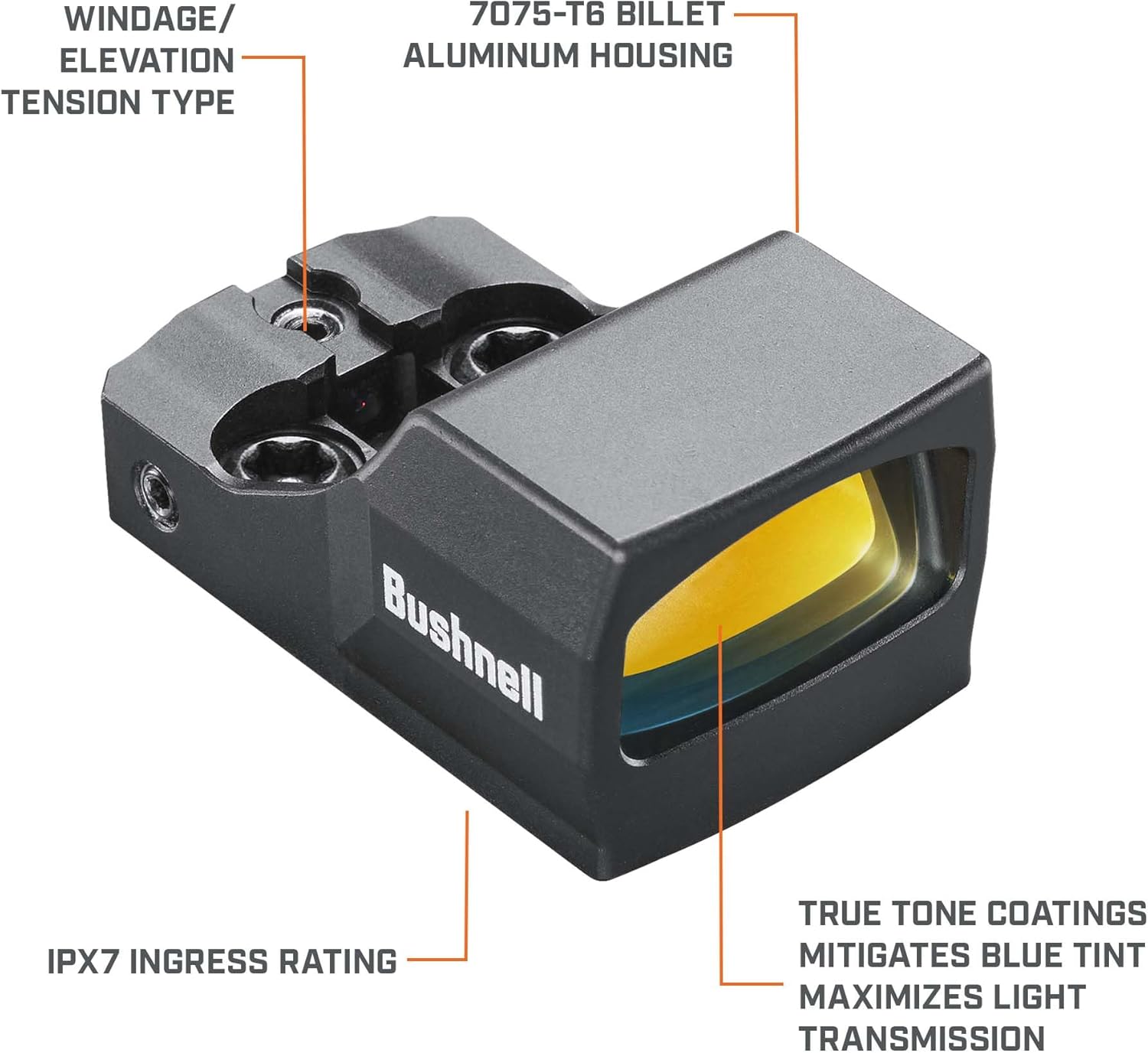Bushnell Compact Reflex Sight FMC 6 MOA Red Dot