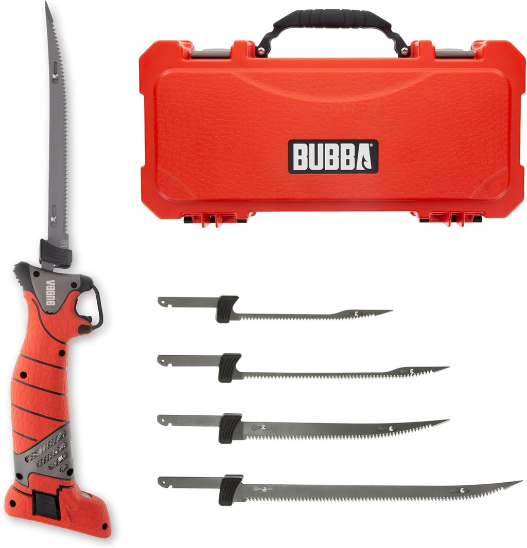 Bubba Pro Series Lithium-Ion Electric Fillet Knife with Non-Slip Grip Handle