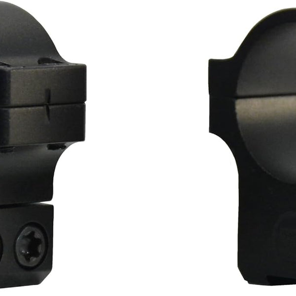 CZ-USA CZ 527 1in Dovetail Rings, Black Matte, 40088