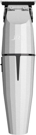 Amazon Series JRL Ghost 2020T Professional Cordless Hair Trimmer for Barbers, Smart-Clip™ No-Drag Technology, EZ-Gap® T-Blade, 8200 RPM Motor, 3.5 Hour Runtime, (White)