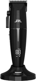 JRL Onyx 2020C Professional Cordless Hair Clipper for Barber Hair Cutting, Smart-Clip Technology Prevents Blade Drag, Reset IQ Charging Dock, For Fading, Dual-Speed 6000–7500 RPM Motor, Black