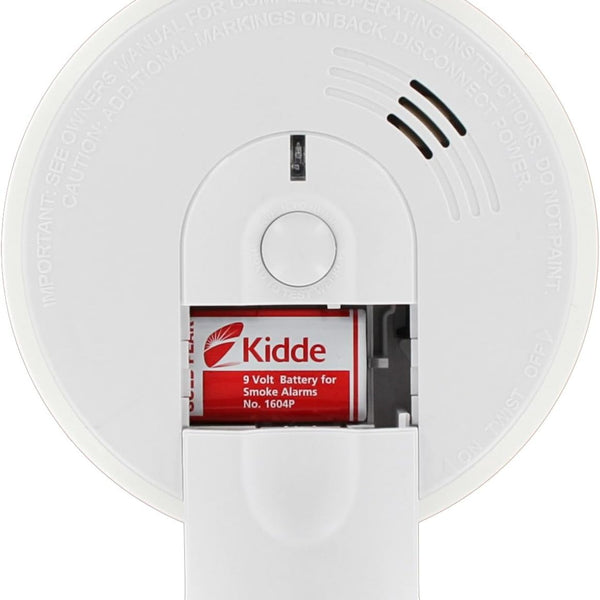 Kidde Hardwire Smoke Detector with 9V Battery Backup and Front Load Battery Door | Model I4618AC