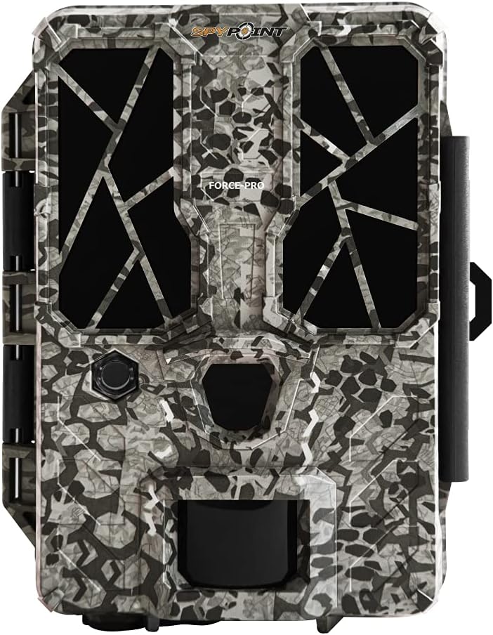 SPYPOINT FORCE-PRO Trail Camera 30MP Photo 4K HD Video w/ 54 Low-Glow LEDs for Image Quality Day or Night