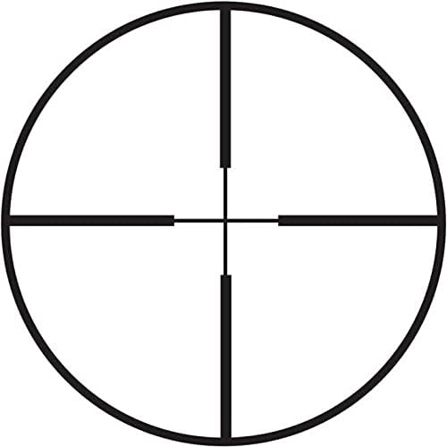Tasco T41240 Sportsman Riflescope 4-12x40 Black FC, Rings, Truplex Box 5L
